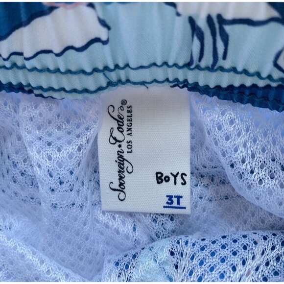 NWT Sovereign Code Shark Board Shorts Swim Trunks - Picture 4 of 6